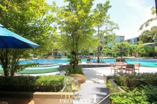 Ground Floor / Pool Access 2 Bedroom Condo For Sale - Lumpini Park Beach Cha Am