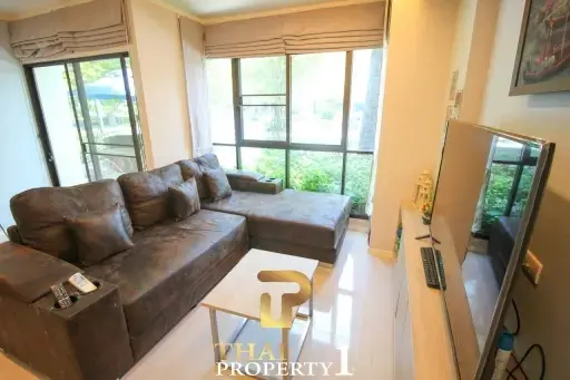 Ground Floor / Pool Access 2 Bedroom Condo For Sale - Lumpini Park Beach Cha Am