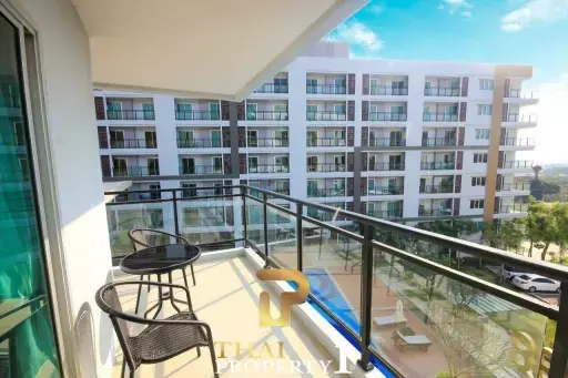 Fully Furnished 1 Bed Condo - Great View - Large Covered Terrace - At Condo 88