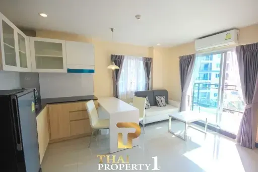 Fully Furnished 1 Bed Condo - Great View - Large Covered Terrace - At Condo 88