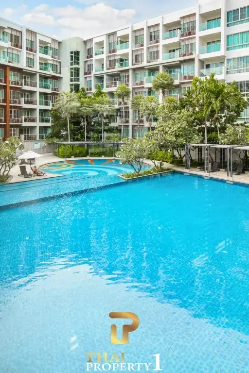 City &amp; Sea View 2 Bedroom Condo For Sale - The Seacraze Hua Hin