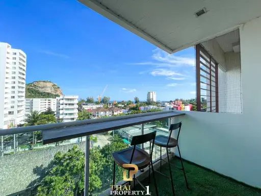 City &amp; Sea View 2 Bedroom Condo For Sale - The Seacraze Hua Hin