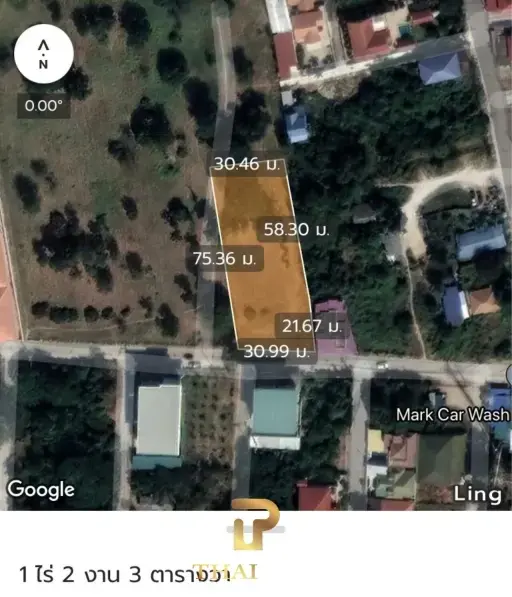 Excellent 1 Rai 2 Ngan Land for sale - Hua Hin Soi 94