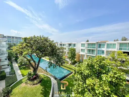 Sea &amp; Green view - Stunning 2 Bedroom Unit For Sale At Wan Vayla Hua Hin