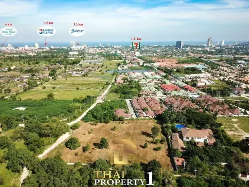 Central Location - 5 Rai Land For Sale - Hua Hin Soi 102