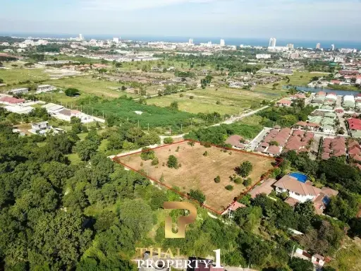 Central Location - 5 Rai Land For Sale - Hua Hin Soi 102