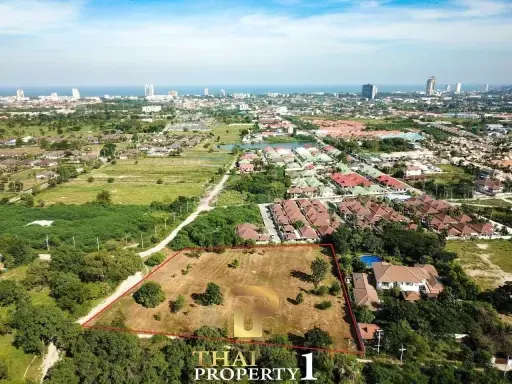 Central Location - 5 Rai Land For Sale - Hua Hin Soi 102