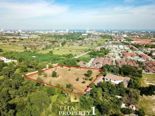 Central Location - 5 Rai Land For Sale - Hua Hin Soi 102