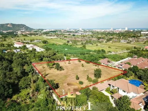 Central Location - 5 Rai Land For Sale - Hua Hin Soi 102