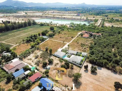 Great 2 Rai Land For Sale - 15 Minutes From Downtown Hua Hin