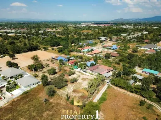 Great 2 Rai Land For Sale - 15 Minutes From Downtown Hua Hin