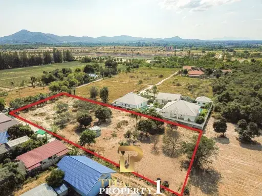 Great 2 Rai Land For Sale - 15 Minutes From Downtown Hua Hin