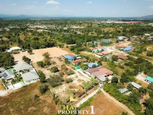 Great 2 Rai Land For Sale - 15 Minutes From Downtown Hua Hin