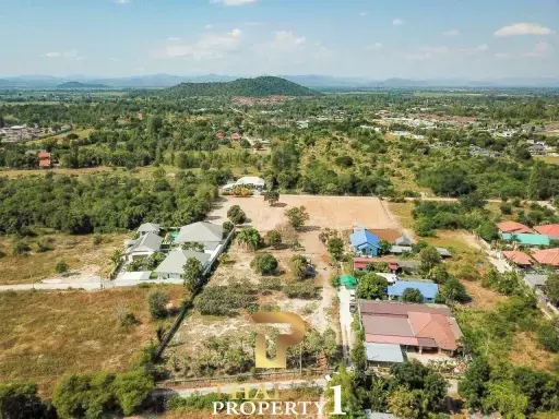 Great 2 Rai Land For Sale - 15 Minutes From Downtown Hua Hin