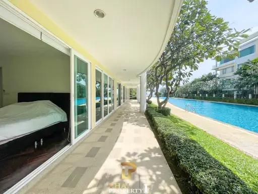 Pool Access - Ground Floor 4 Bedroom Unit For Sale At Baan Sae Chuan Hua Hin