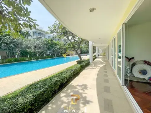 Pool Access - Ground Floor 4 Bedroom Unit For Sale At Baan Sae Chuan Hua Hin