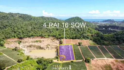 4 Rai Land for sale in Wang Pong - Hua Hin