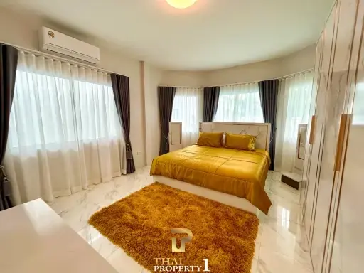 Fully Furnished Newly Renovated One-Story House - Green Field Villas 3 Pattaya