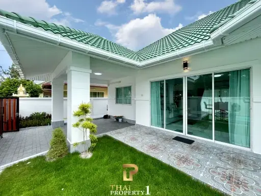 Fully Furnished Newly Renovated One-Story House - Green Field Villas 3 Pattaya