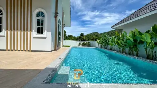 New Unfurnished 3 Bed Pool Villa - Cha Am