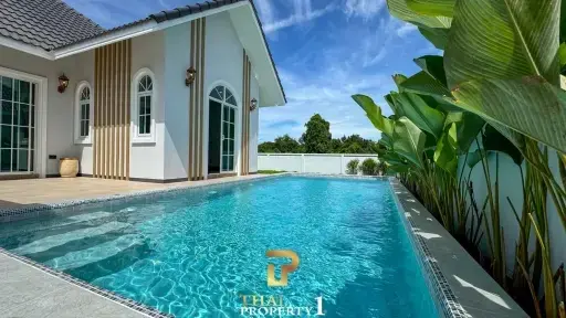 New Unfurnished 3 Bed Pool Villa - Cha Am