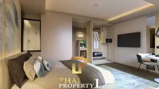 Profitable Beachfront 2-Bedroom Seaview Suite - Bayphere Premier Suites Na Jomtien