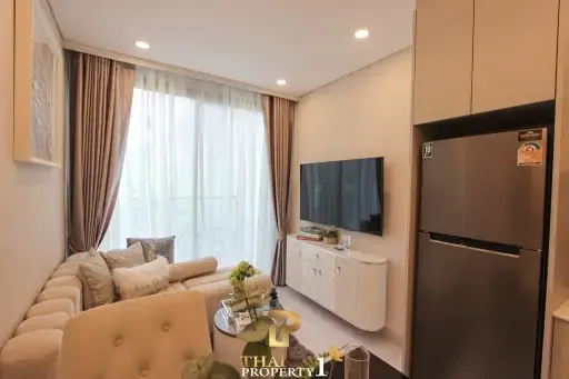 New Condo Project Jomtien 1-Bed Sea View Side - Copacabana Coral Reef