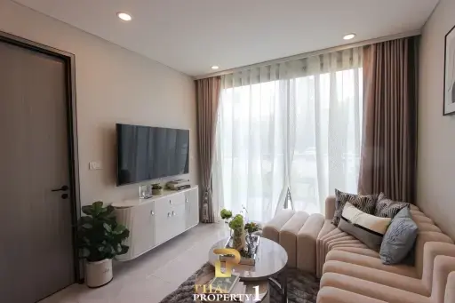 New Condo Project Jomtien 1-Bed Direct Sea View Side - Copacabana Coral Reef