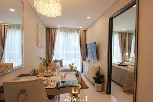 New Condo Project Jomtien 1-Bed Garden View and Pattaya View Side - Copacabana Coral Reef