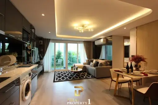 Pristine Park 3 Jomtien 2 Bedroom Condo in Pattaya for Sale Pool View