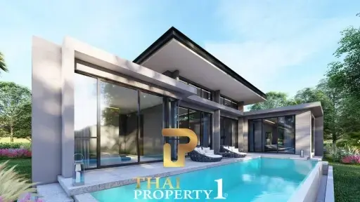 Luxury Single-Storey Pool Villa for Sale in Pattaya - Layan Mabprachan Lake