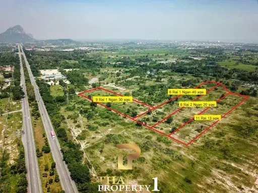 Prime 33 Rai Land For Sale - Bypass Road Cha Am