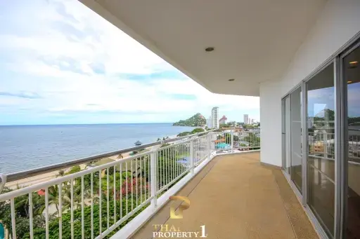 Sea View 4 Bedroom Condo For Sale - Baan Lonsai Beachfront Condominium - Hua Hin