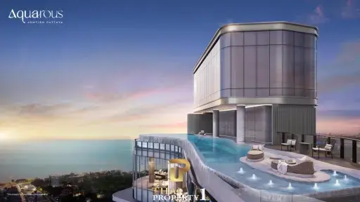 Superior 1 Bedroom Condo for Sale in Jomtien - Aquarous Jomtien Pattaya (Under construction)