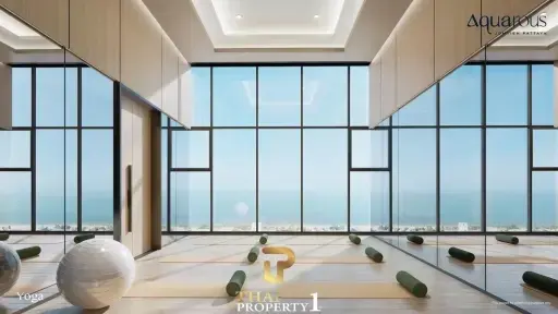 Superior 1 Bedroom Condo for Sale in Jomtien - Aquarous Jomtien Pattaya (Under construction)