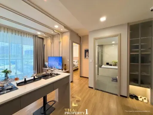 Deluxe Suite 1 Bedroom for Sale in Jomtien - Aquarous Jomtien Pattaya (Under construction)