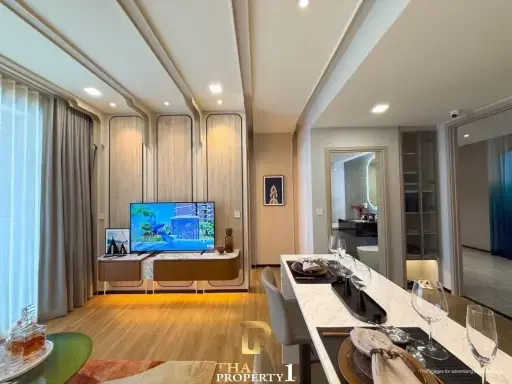 Deluxe Suite 1 Bedroom for Sale in Jomtien - Aquarous Jomtien Pattaya (Under construction)