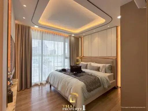 Deluxe Suite 1 Bedroom for Sale in Jomtien - Aquarous Jomtien Pattaya (Under construction)