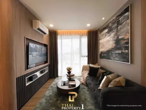 Luxurious High Rise Condo 2 Bedroom for Sale in Jomtien - Aquarous Jomtien Pattaya (Under construction)