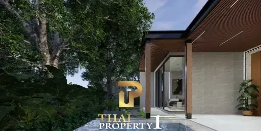 New Modern 3 Bed Pool Villa At Salween Forest Garden - Hua Hin