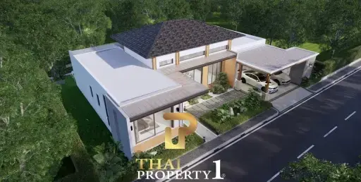 New Modern 3 Bed Pool Villa At Salween Forest Garden - Hua Hin