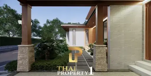 New Modern 3 Bed Pool Villa At Salween Forest Garden - Hua Hin