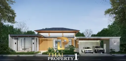 New Modern 3 Bed Pool Villa At Salween Forest Garden - Hua Hin