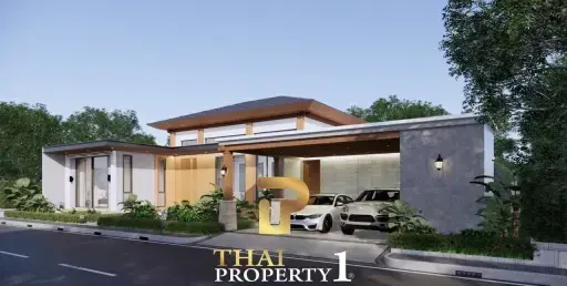 New Modern 3 Bed Pool Villa At Salween Forest Garden - Hua Hin