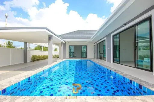 Charming New Modern 3 Bed Pool Villa - Cha Am