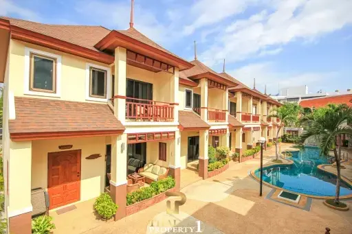 3 Bedroom Townhome At Thai Paradise North - Cha Am Beach Road