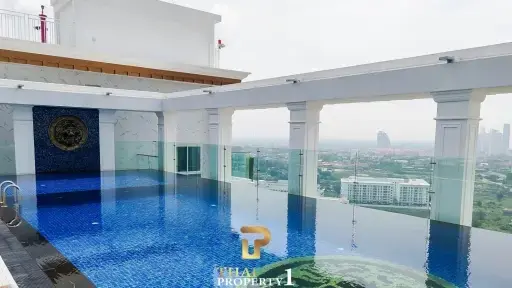 High Floor 2 Bedroom Condo for Sale in Jomtien at The Empire Tower Pattaya - Special Price 6.69M THB