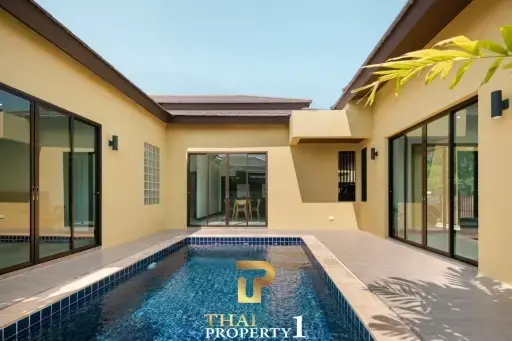 Customizable Pool Villa for Sale in Bang Saray - 5.4 M THB