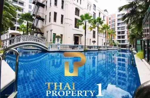 Spacious Pool Access 1 Bedroom Condo for Sale in Jomtien - Espana Condo Resort Pattaya