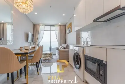 Sea View 1 Bedroom Condo For Sale in Jomtien - Copacabana Jomtien Beach